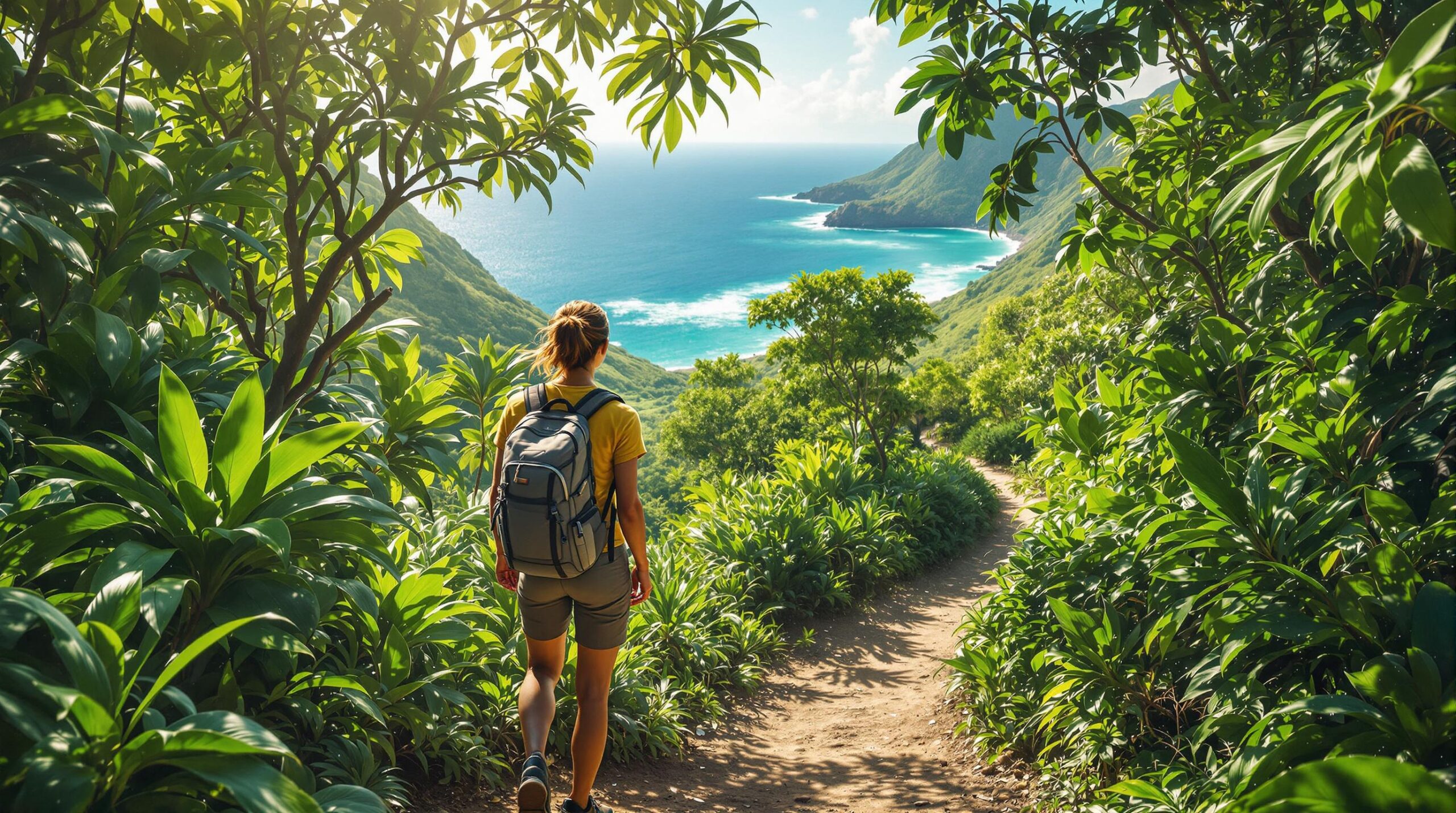 mauritius hiking