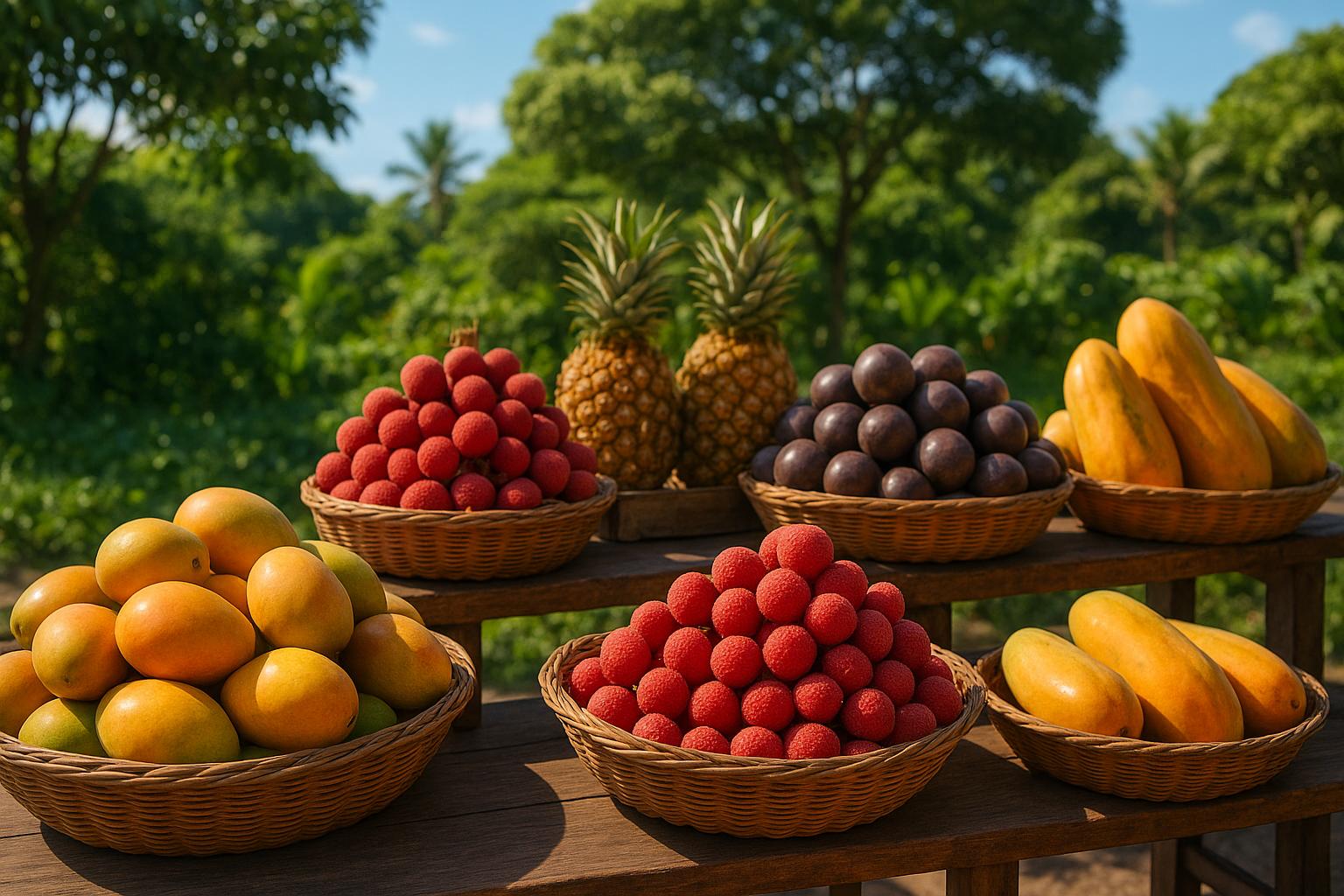 Top 7 Tropical Fruits To Taste In Mauritius